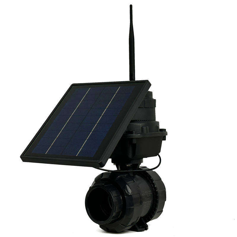 LoRa Remote Control Greenhouse Solar Watering Drip System