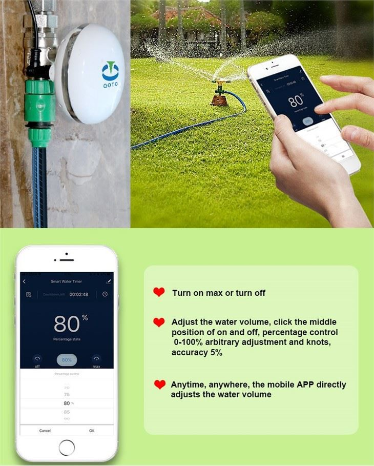 Smart Irrigation Water Controller System Watering Timer