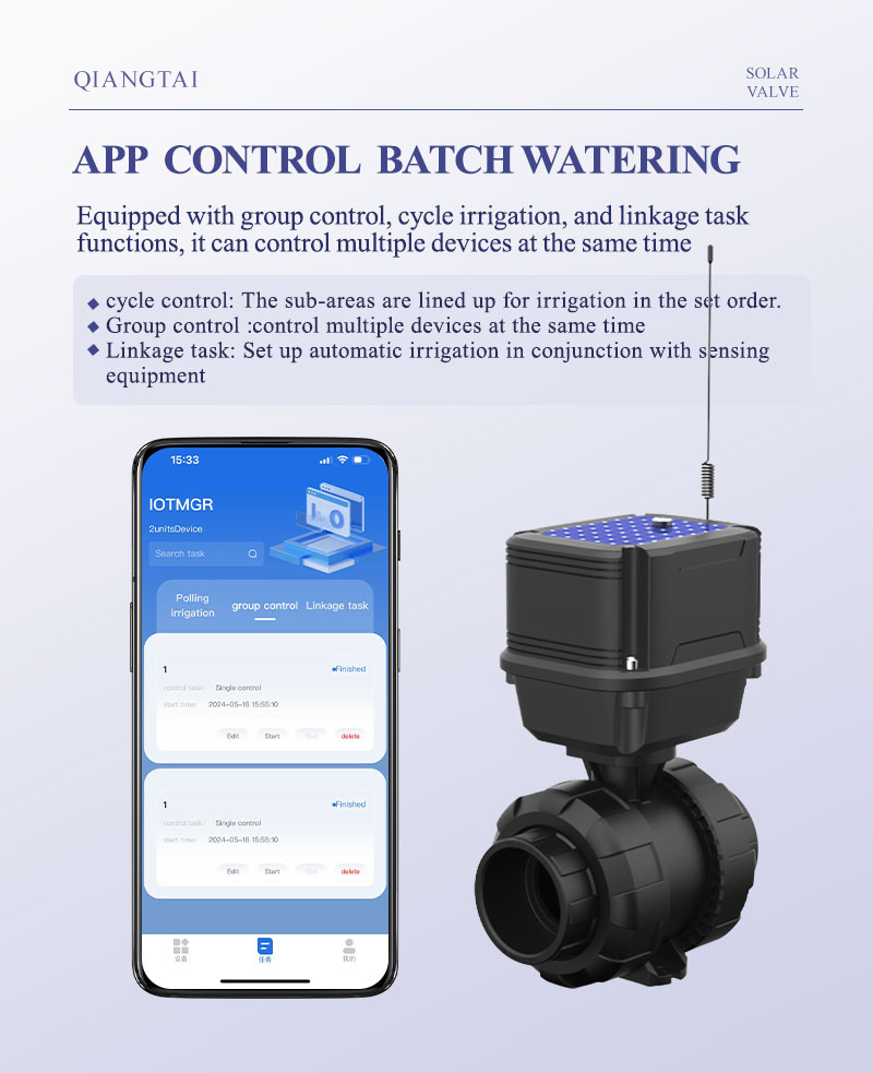 IoT Smart Ball Valve for Farm Irrigation System