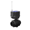 Solar IoT Wireless Smart Valve Motorized Actuator for 3" 4" PVC Ball Valve