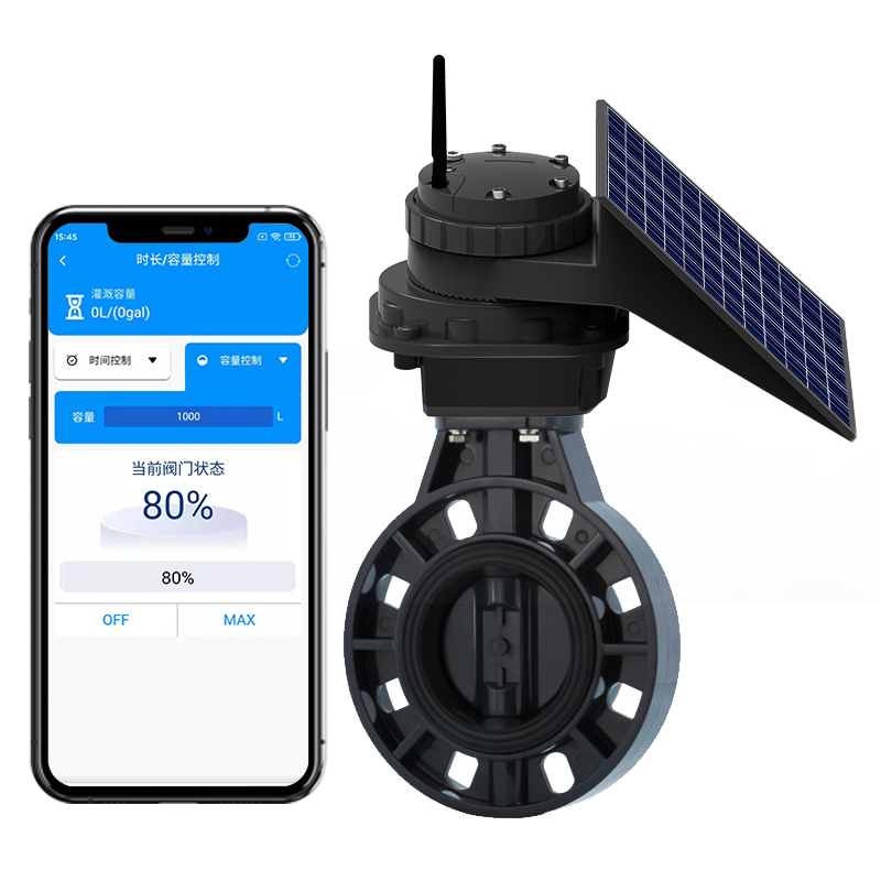 Wireless Smart Water Valve For Solar Irrigation System
