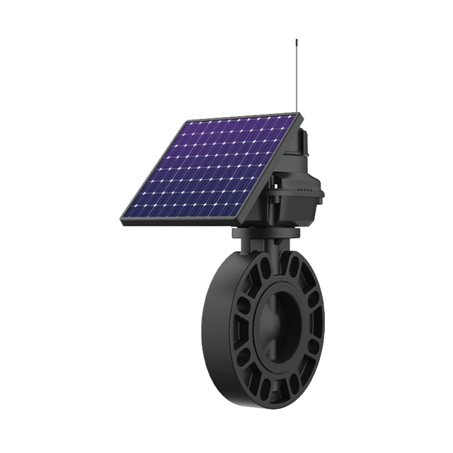 IoT LoRa/4G Butterfly Valve with Quarter Turn Electric Actuator