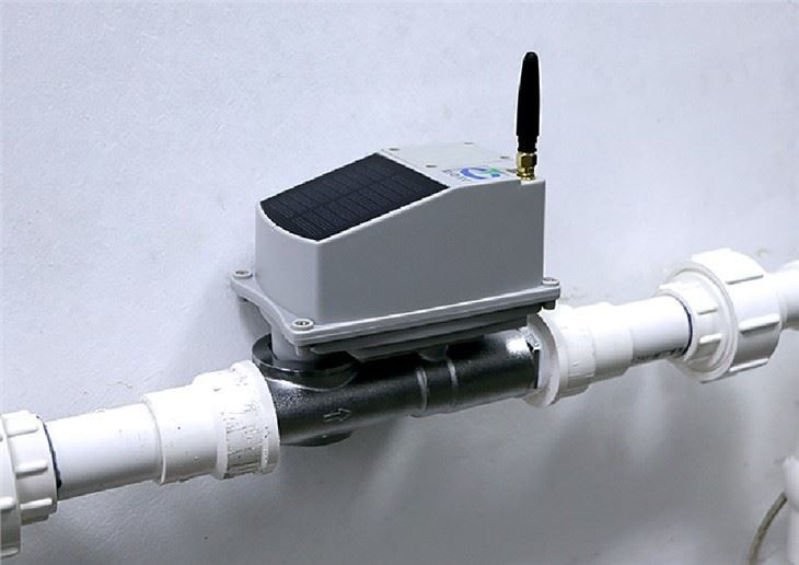 Lora 1/4 Mile Long Range Automatic Smart Water Valve Controller with Motorized Ball Valve