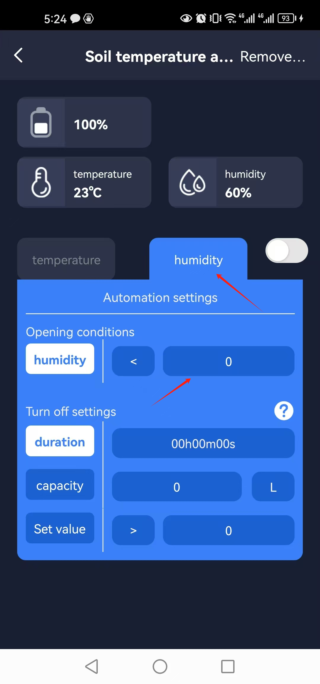 Set up an automation task